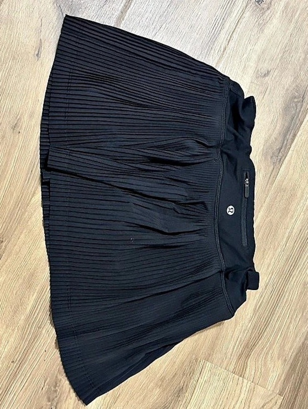 Lululemon Pleat to Street Skirt II Mini Skirt, Black